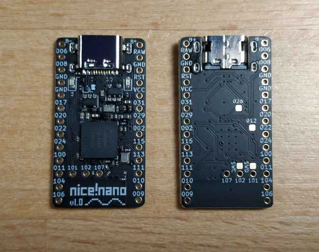 Nice!nano v2.0 Wireless Pro Micro Replacement